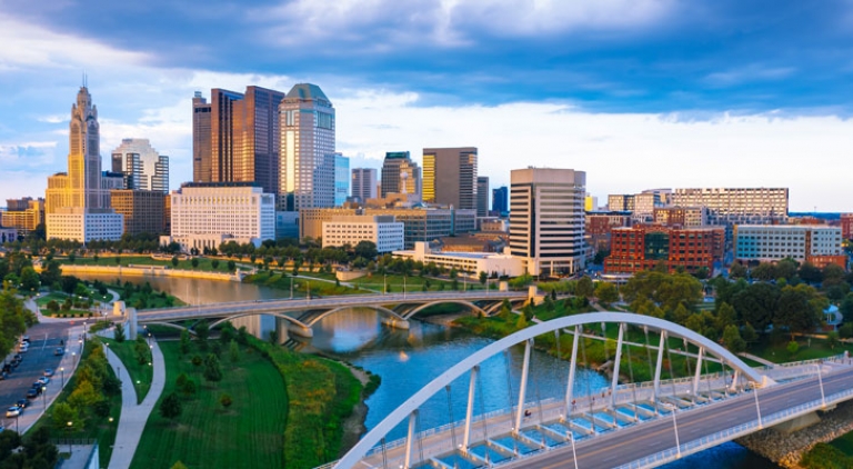 Columbus OH skyline