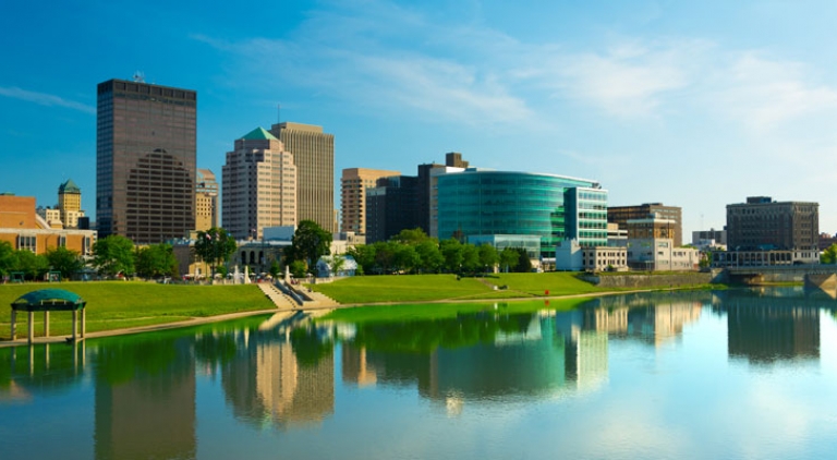 Dayton Ohio Skyline